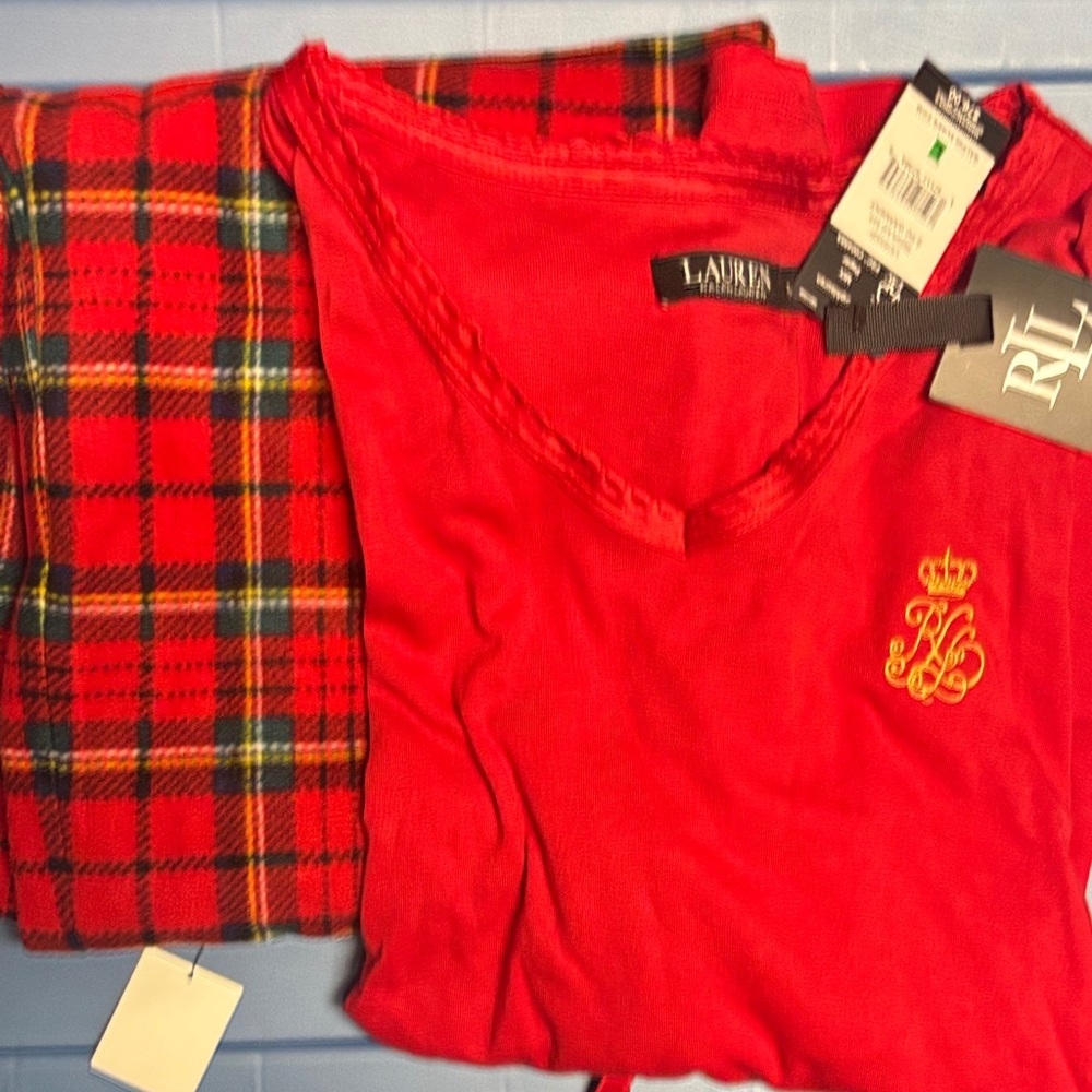 Ralph Lauren women’s size large Pajama Set